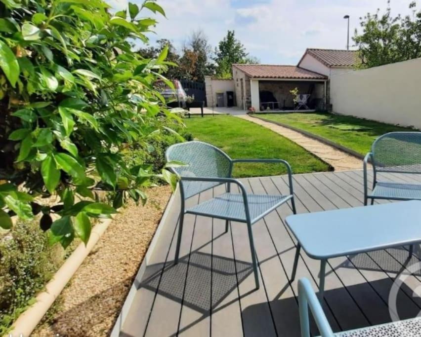 Gite La Bulle Avec Jardin A 15 Min Des Plages Saint-Benoist-sur-Mer Luaran gambar